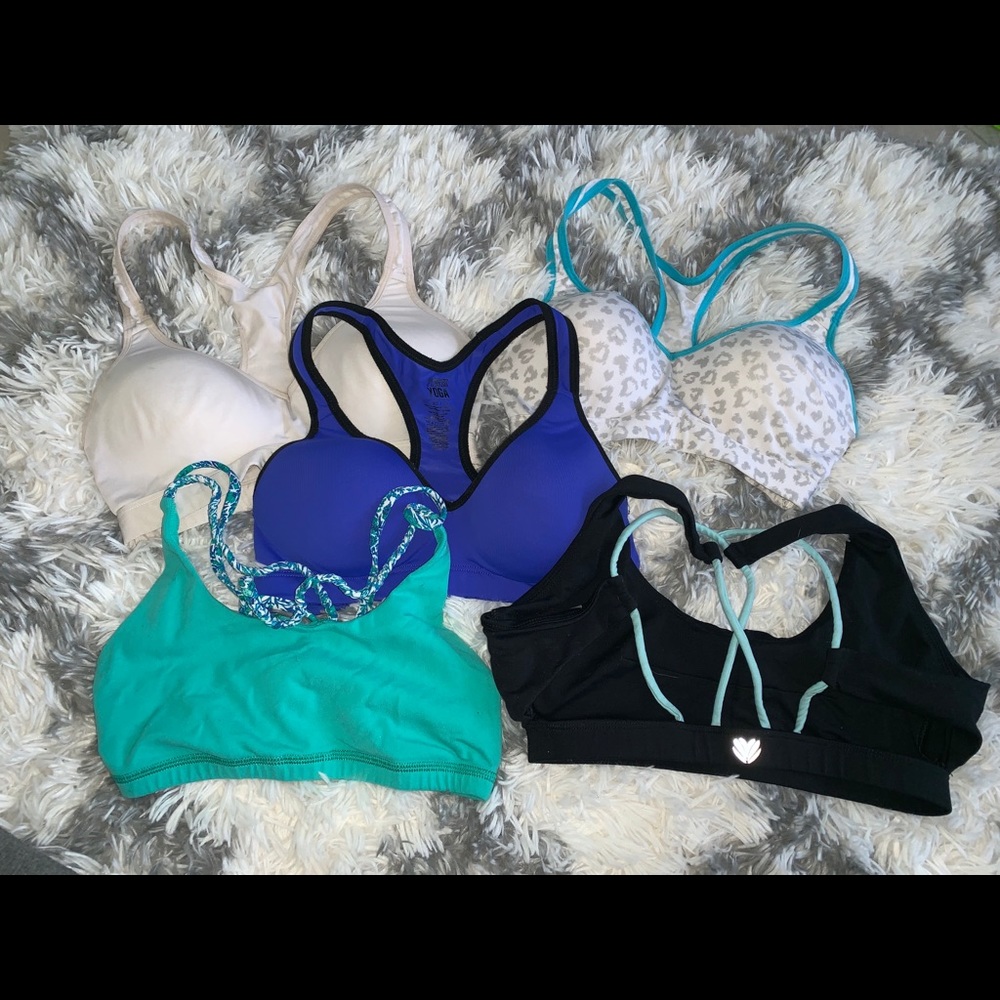 5 SPORTS BRAS! Victoria’s Secret/American Eagle